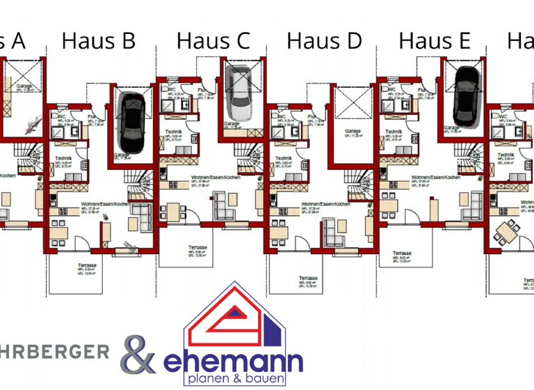 Reihenmittelhaus zum Kauf provisionsfrei 495.000 € 4 Zimmer Milmersdorfer Weg 12 Sachsen Sachsen bei Ansbach 91623