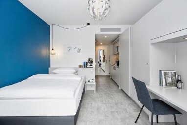 Wohnung zur Miete Wohnen auf Zeit 1.774 € 1 Zimmer 20 m² frei ab 09.10.2024 Am Oberwiesenfeld Am Riesenfeld München 80809