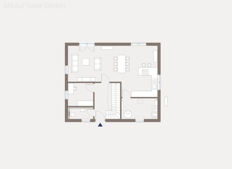 Einfamilienhaus zum Kauf provisionsfrei 384.829 € 5 Zimmer 147,6 m²<br/>Wohnfläche 820 m²<br/>Grundstück Ovelgönne Ovelgönne 26939