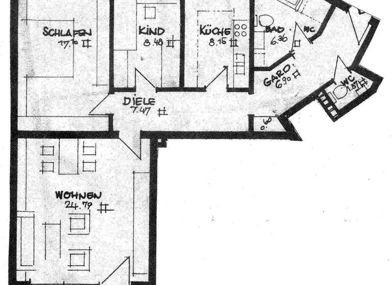 Wohnung zum Kauf 299.000 € 3 Zimmer 82 m² 3. Geschoss frei ab sofort Steinbühl Nürnberg 90443