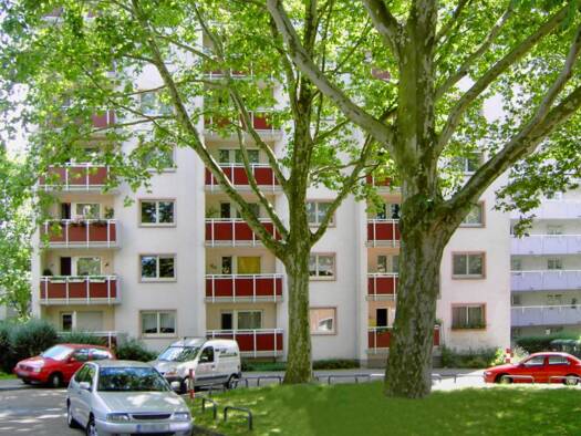 Wohnung zur Miete 559 € 2 Zimmer 43,6 m² 6. Geschoss frei ab sofort Theodor-Thomas-Straße 9 Bonames Nord-Ost 60437
