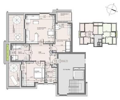 Studio zur Miete 1.450 € 3 Zimmer 107,7 m² Dachgeschoss, 3. Geschoss frei ab sofort Behnsrade 12 Lohbrügge Hamburg 21031