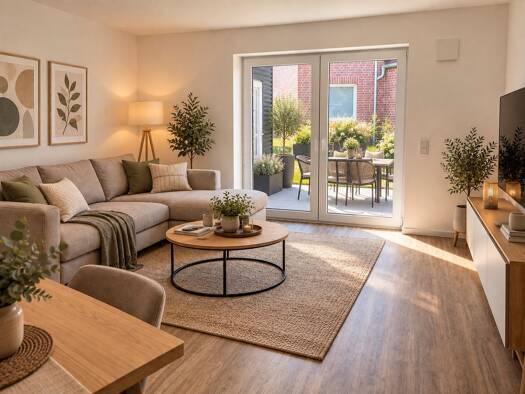 Terrassenwohnung zum Kauf 325.000 € 3 Zimmer 79 m² 1 Geschosse frei ab sofort Harsefeld Harsefeld 21698