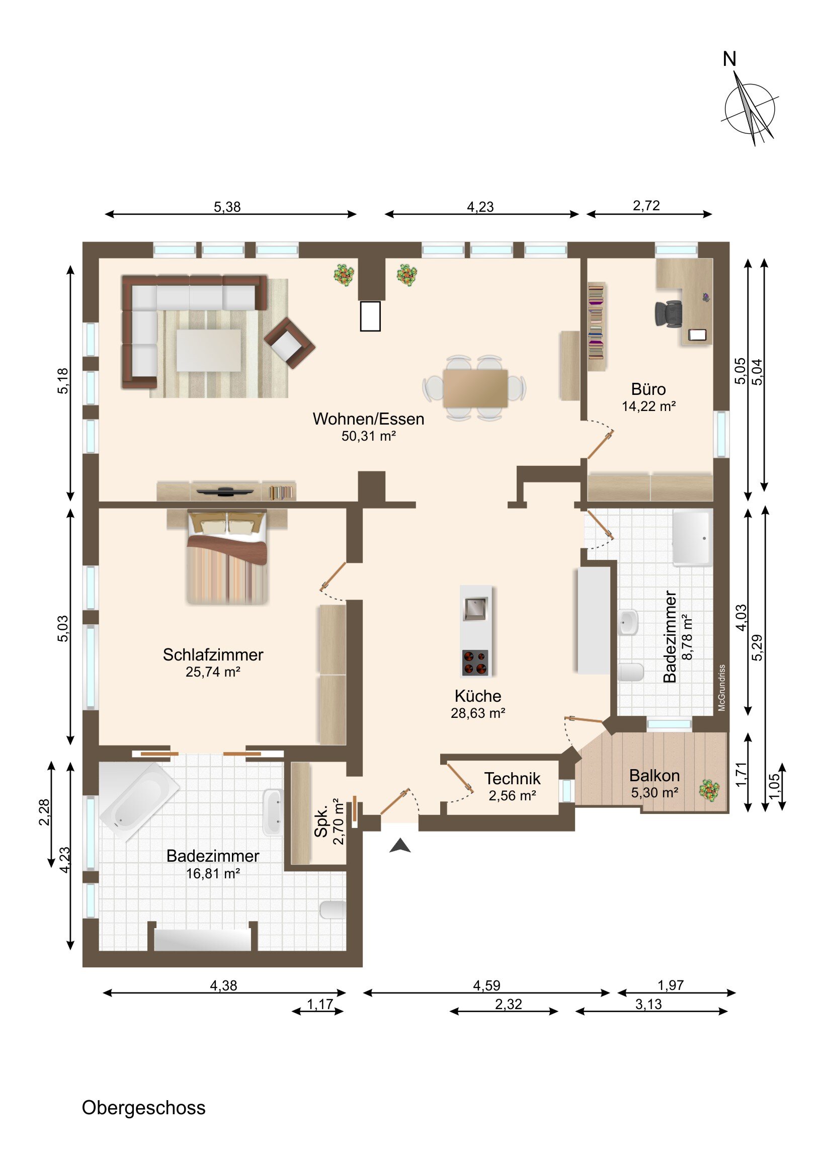 Wohnung zum Kauf 1.100.000 € 3 Zimmer 197,1 m²<br/>Wohnfläche Sternviertel Magdeburg 39104