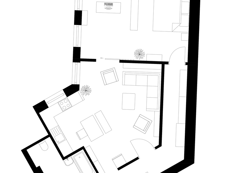 Wohnung zur Miete 1.350 € 2 Zimmer 64 m² 4. Geschoss frei ab 15.04.2026 Boxhagener Straße 51 Friedrichshain Berlin 10245