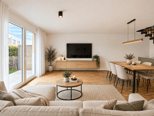 Reihenendhaus zur Miete 1.995 € 5,5 Zimmer 148 m² 115,5 m² Grundstück frei ab sofort Seeweg 61 Dornstadt Dornstadt 89160