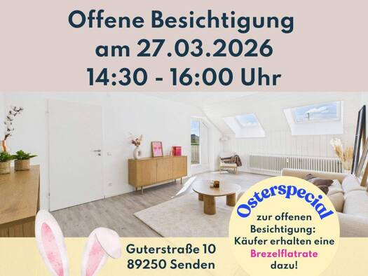 Wohnung zum Kauf 280.000 € 4 Zimmer 85 m² 2. Geschoss Guterstraße 10 Senden 89250