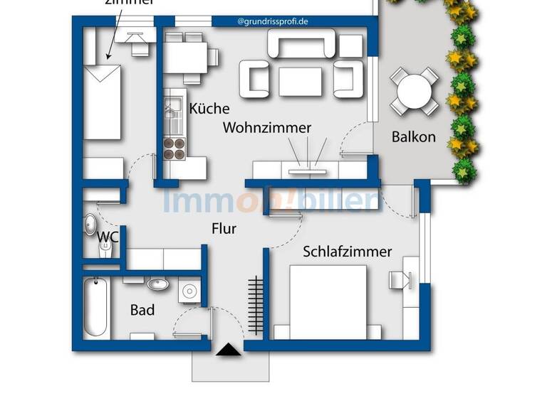 Wohnung zum Kauf 214.000 € 2,5 Zimmer 63,8 m²<br/>Wohnfläche 1.<br/>Geschoss Riederich 72585