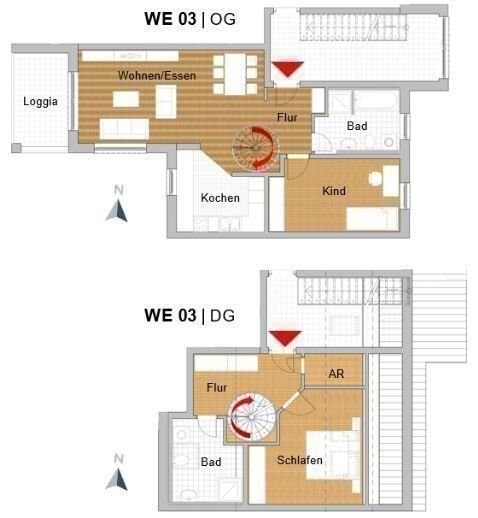 Maisonette zum Kauf provisionsfrei 545.000 € 4 Zimmer 93,5 m²<br/>Wohnfläche 2.<br/>Geschoss 31.12.2025<br/>Verfügbarkeit Gartenstadt Nürnberg 90469