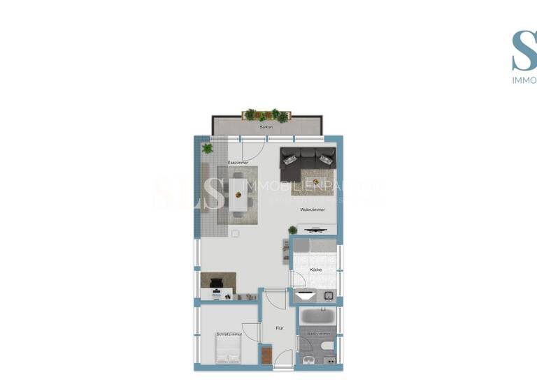 Wohnung zum Kauf 159.000 € 2 Zimmer 70 m² 2. Geschoss frei ab 01.05.2026 Ronsdorf Wuppertal 42369