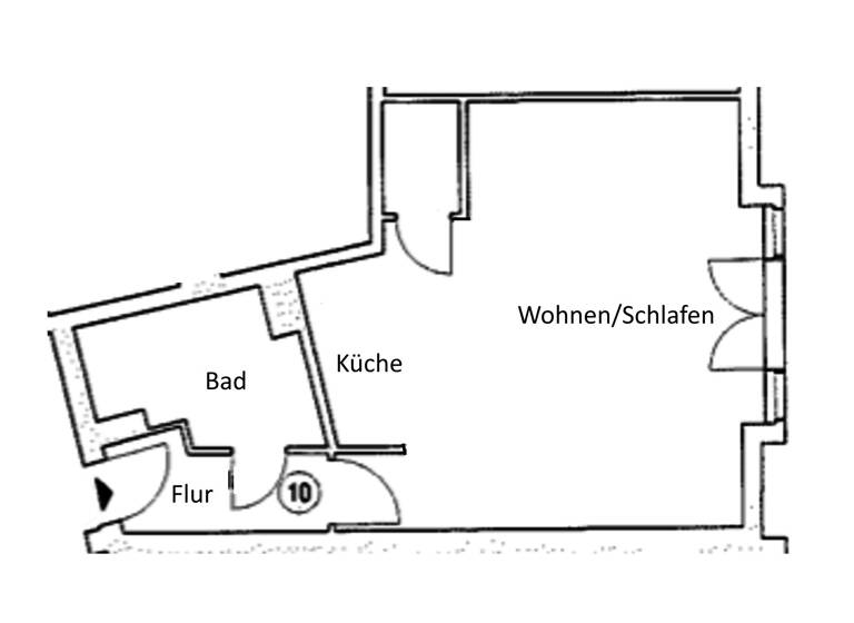 Wohnung zur Miete 725 € 1 Zimmer 50 m²<br/>Wohnfläche 2.<br/>Geschoss Schenkendorfstraße 45A Südvorstadt Leipzig 04275