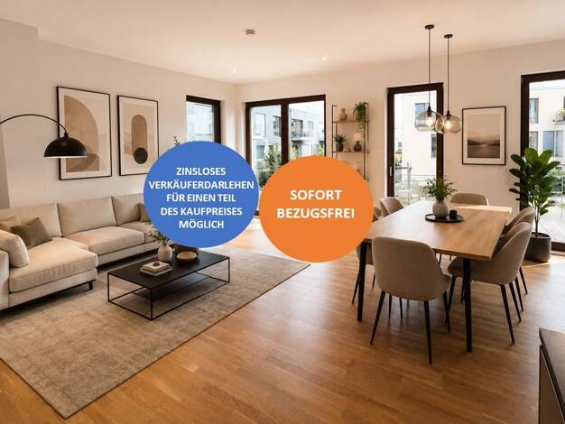 Wohnung zum Kauf - Neubau 1.090.000 € 3 Zimmer 105 m² Geschoss 1/2 frei ab sofort Friedrichshain Friedrichshain-Kreuzberg 10245