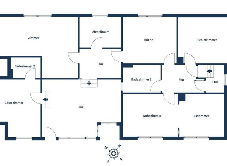 Mehrfamilienhaus zum Kauf 415.000 € 10 Zimmer 251,9 m² 1.108 m² Grundstück frei ab sofort Holdorf 49451