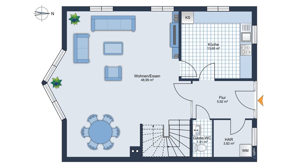 Einfamilienhaus zum Kauf 648.000 € 6 Zimmer 198 m²<br/>Wohnfläche 284 m²<br/>Grundstück Oberdorfelden Schöneck / Oberdorfelden 61137