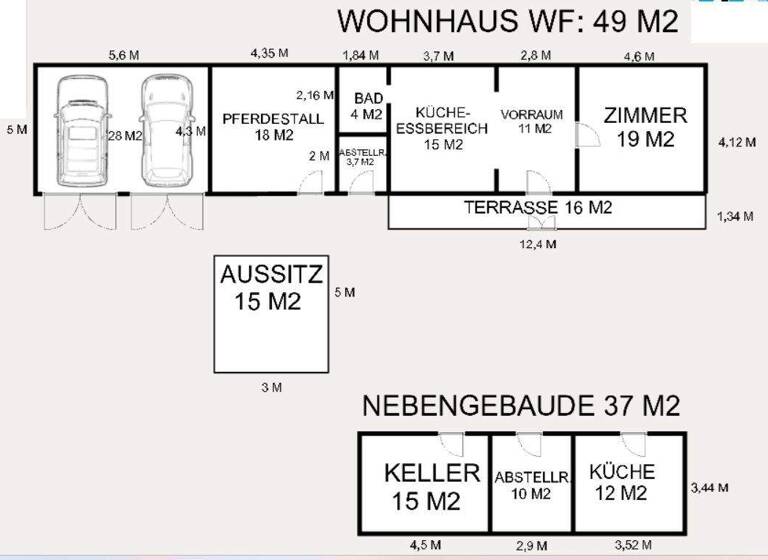 Bauernhof zum Kauf 31.000 € 49 m² 1.950 m² Grundstück im Aussenbereich Kiskorös 6200