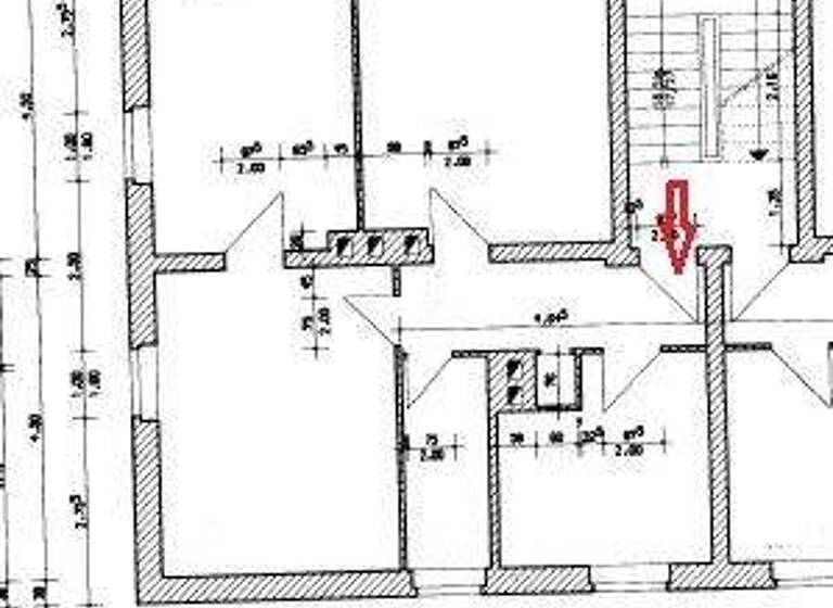 Wohnung zur Miete 415 € 3 Zimmer 63,7 m² 3. Geschoss Poststr. 25 Eisenhüttenstadt 15890