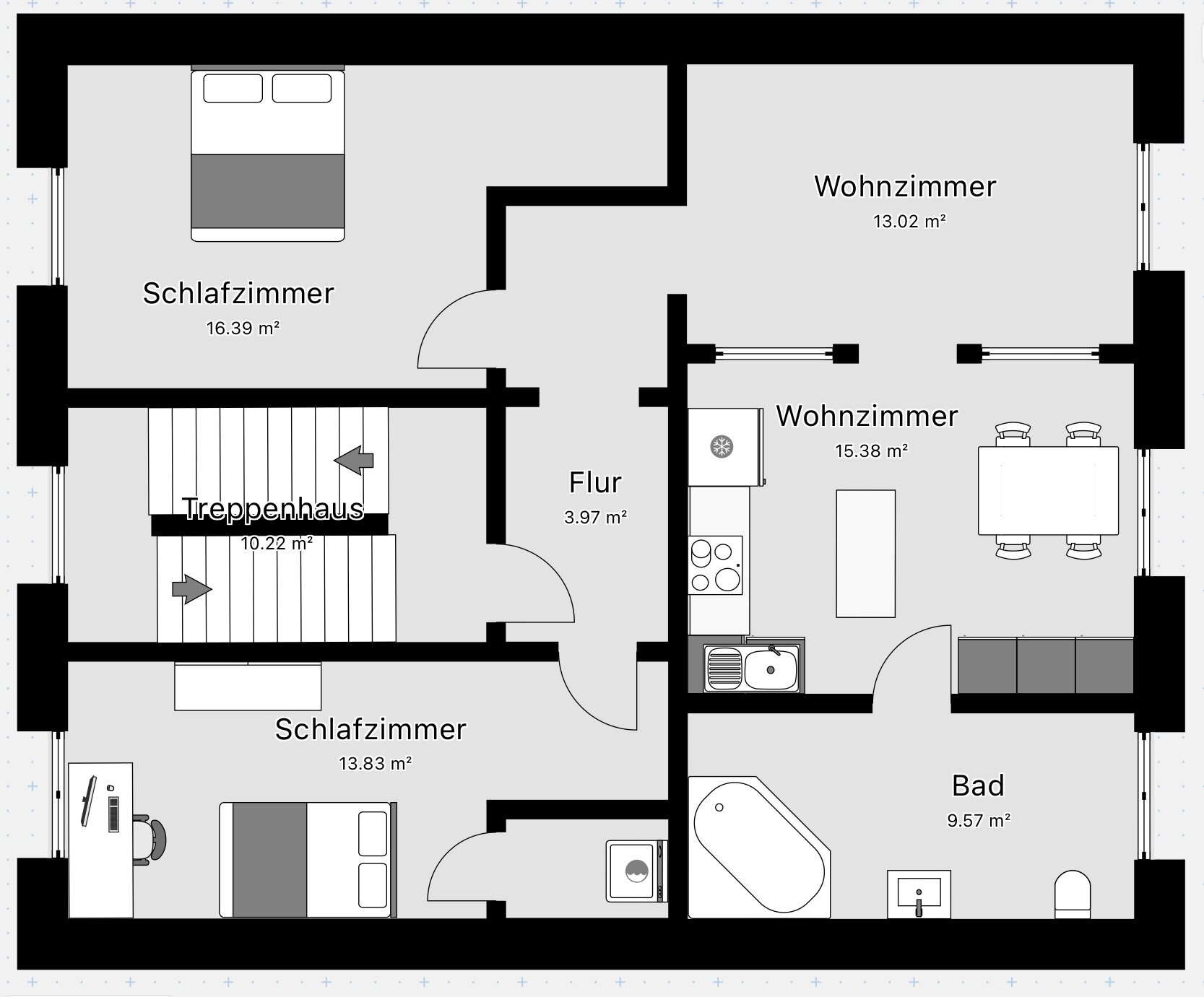 Wohnung zur Miete 650 € 3 Zimmer 82,5 m²<br/>Wohnfläche ab sofort<br/>Verfügbarkeit Friedrich-Ebert-Str. 122 Arrenberg Wuppertal 42117