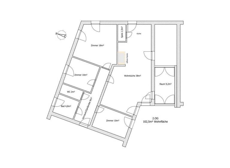 Wohnung zum Kauf 110.000 € 5,5 Zimmer 102,5 m² Mürzzuschlag 8680