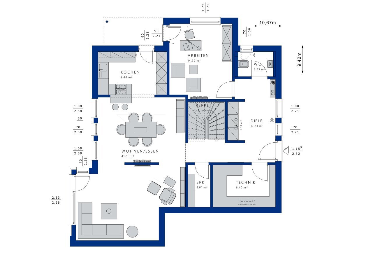 Einfamilienhaus zum Kauf 694.000 € 6 Zimmer 179 m²<br/>Wohnfläche 1.360 m²<br/>Grundstück Barsinghausen - Nord Barsinghausen 30890