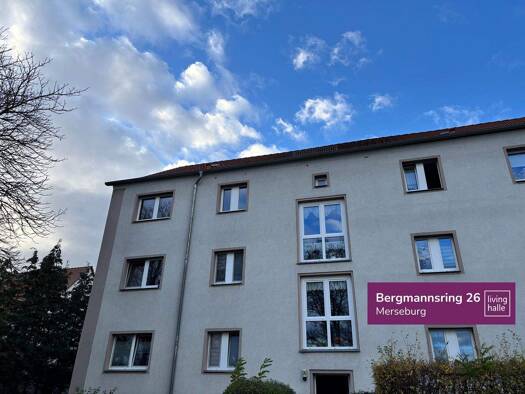 Wohnung zur Miete 395 € 3 Zimmer 70 m² 2. Geschoss Bergmannsring 26 Merseburg 06217