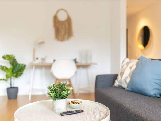 Wohnung zur Miete Wohnen auf Zeit 1.390 € 2 Zimmer 65 m² frei ab sofort St Arnual Saarbrücken / Sankt Arnual 66119