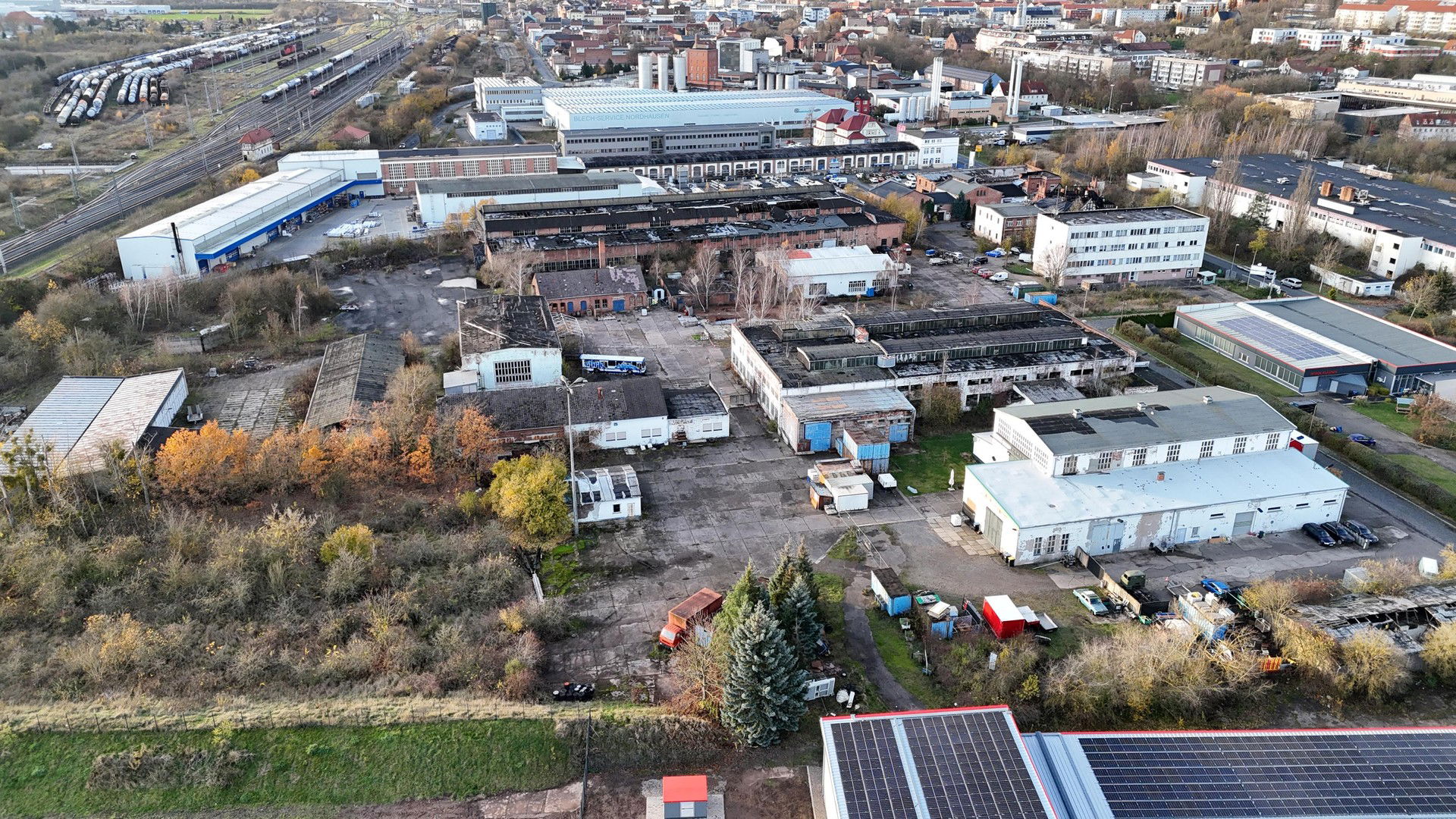 Lagerhalle zum Kauf provisionsfrei 598.140 € 10.145 m²<br/>Lagerfläche Rothenburgstraße 18 Nordhausen Nordhausen 99734