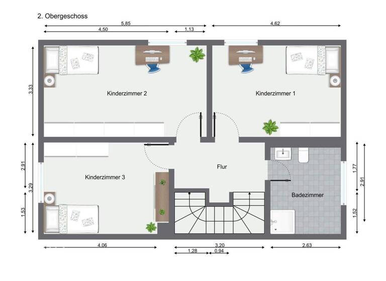 Reihenendhaus zum Kauf 649.000 € 8 Zimmer 227 m² 313 m² Grundstück Königstädten Rüsselsheim / Königstädten 65428