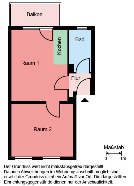 Wohnung zur Miete 349 € 1 Zimmer 39,4 m²<br/>Wohnfläche EG<br/>Geschoss ab sofort<br/>Verfügbarkeit Margueritenweg 16 Platte Heide Menden 58708