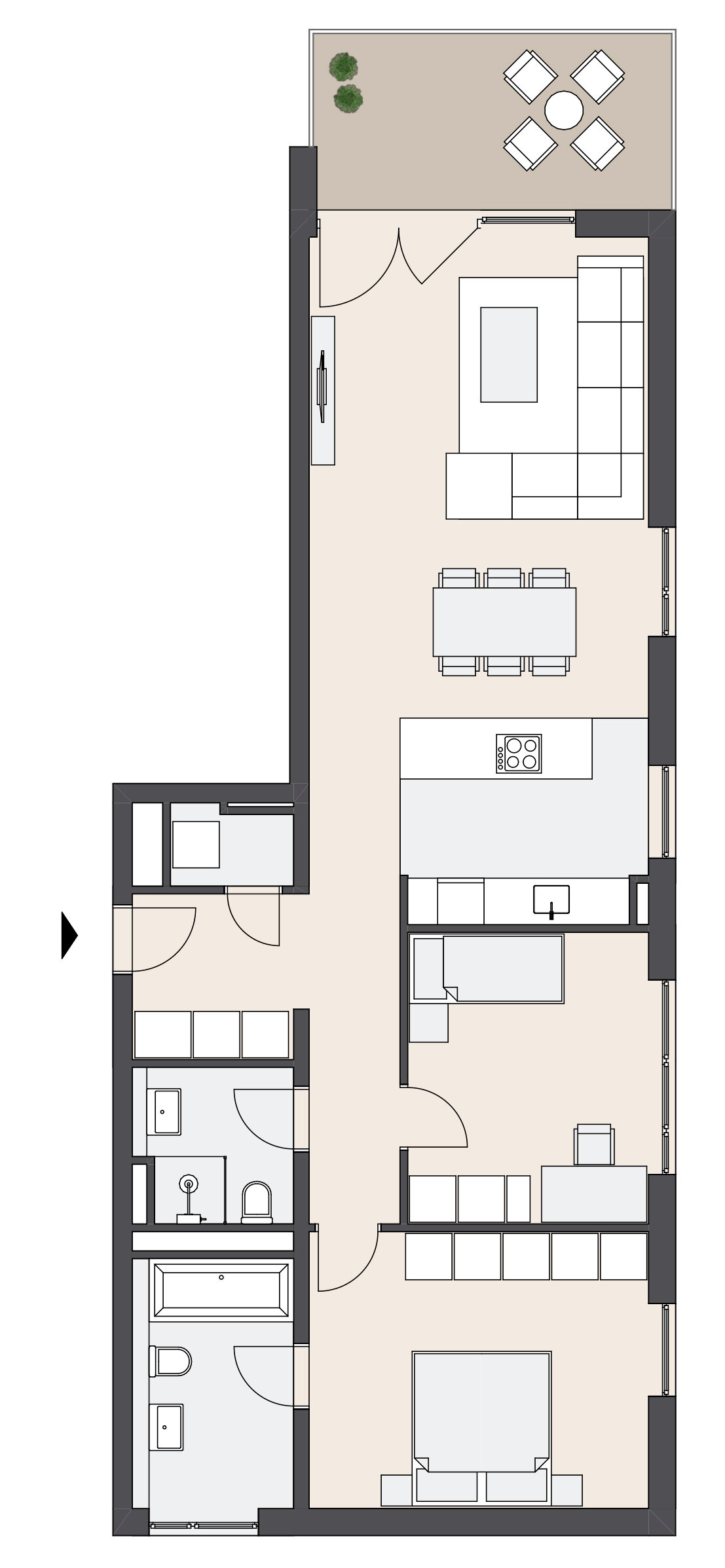 Wohnung zur Miete 1.320 € 3 Zimmer 94,3 m²<br/>Wohnfläche Saalburgstraße 39 Anspach Neu-Anspach 61267