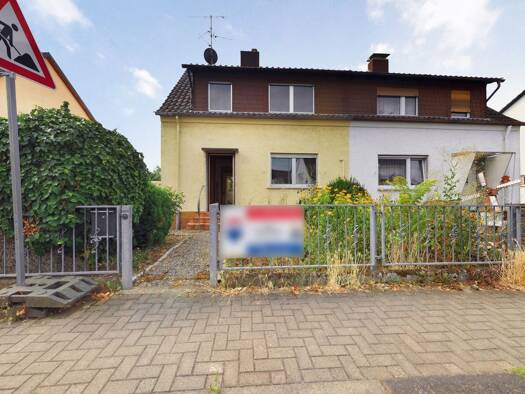Doppelhaushälfte zum Kauf 345.000 € 4 Zimmer 100 m² 343 m² Grundstück Mainz-Kostheim Kostheim 55246
