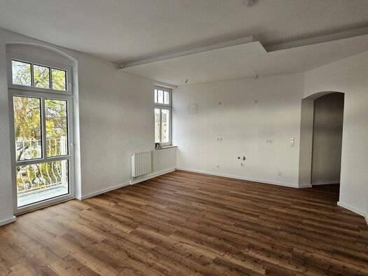 Wohnung zur Miete 610 € 3 Zimmer 81,1 m² 2. Geschoss frei ab sofort Bahnhofstraße 25a Döbeln 04720