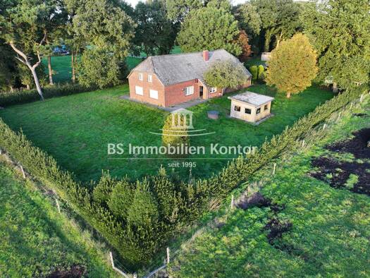 Einfamilienhaus zum Kauf 49.900 € 4 Zimmer 120 m² 2.500 m² Grundstück Marcardsmoor Wiesmoor 26639