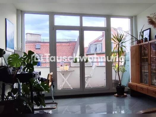 Wohnung zur Miete Tauschwohnung 1.395 € 2 Zimmer 56 m² 4. Geschoss Maxvorstadt München 80802