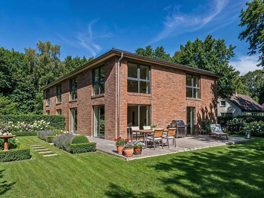 Doppelhaushälfte zum Kauf 698.500 € 5 Zimmer 146 m² 353 m² Grundstück Wohldorf-Ohlstedt Hamburg 22397