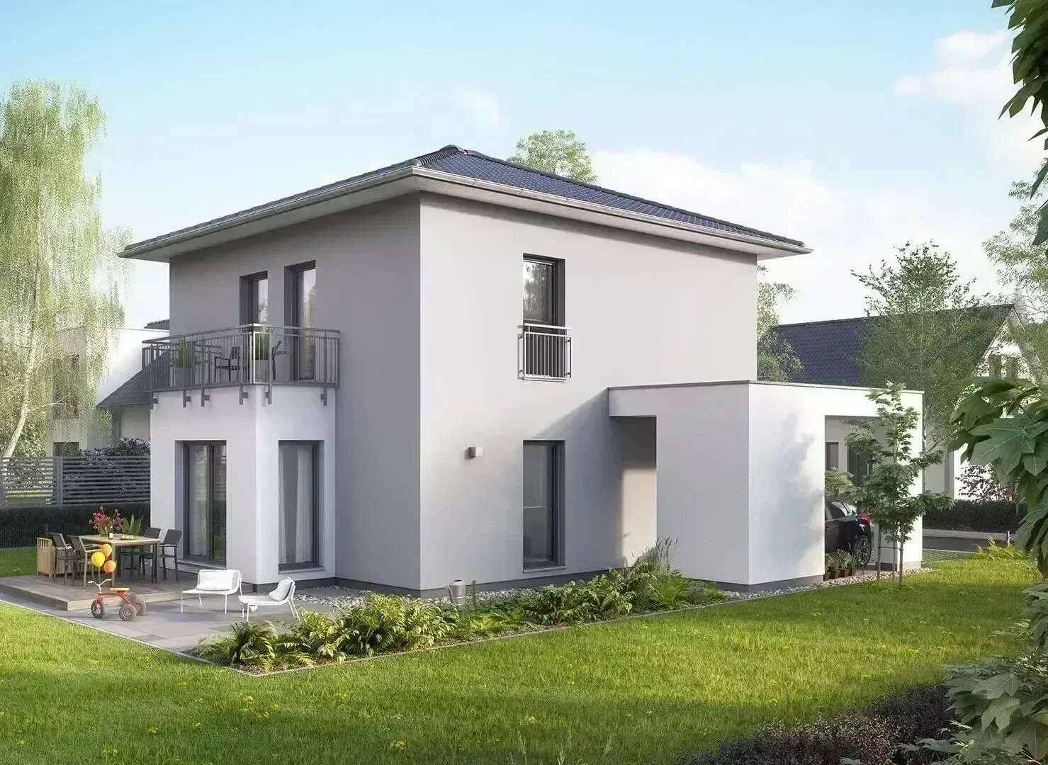 Haus zum Kauf provisionsfrei 346.800 € 4 Zimmer 136 m²<br/>Wohnfläche 590 m²<br/>Grundstück Nieder-Breidenbach Romrod 36329