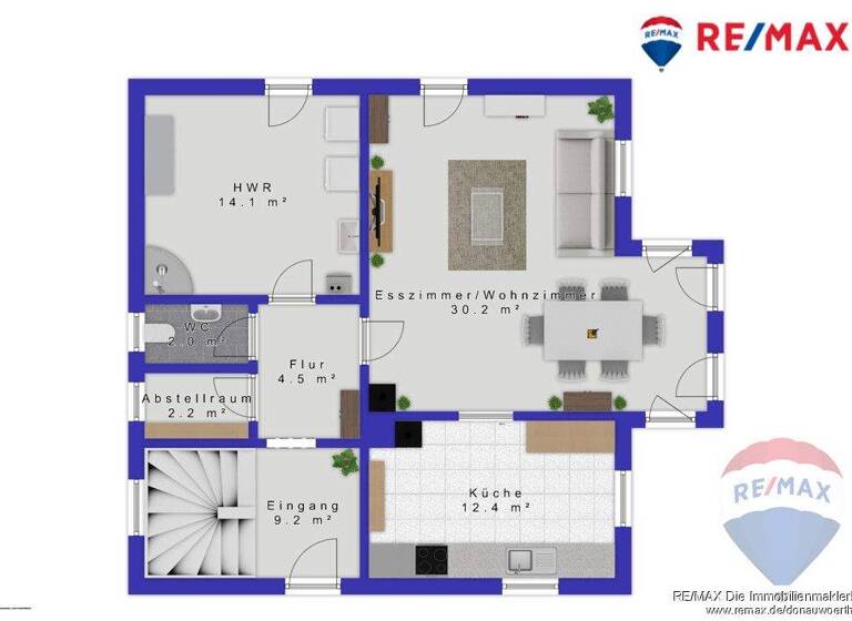 Einfamilienhaus zum Kauf 515.000 € 6 Zimmer 152 m² 1.340 m² Grundstück Lechsend Marxheim 86688