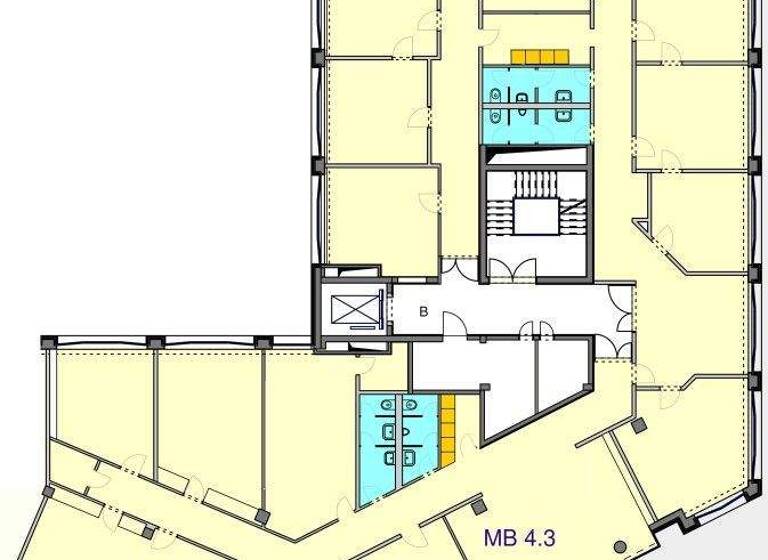 Bürofläche zur Miete 11.598 € 19 Zimmer 626,5 m² Bürofläche teilbar ab 626,5 m² Burgplatz 2 Zentrum Leipzig 04109