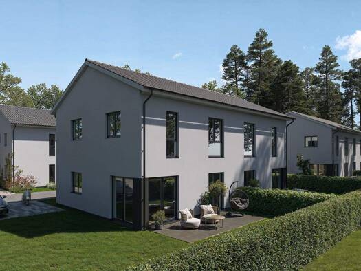 Doppelhaushälfte zum Kauf - Erstbezug provisionsfrei 419.500 € 4 Zimmer 117,3 m² 263 m² Grundstück Bernau Bernau bei Berlin 16321