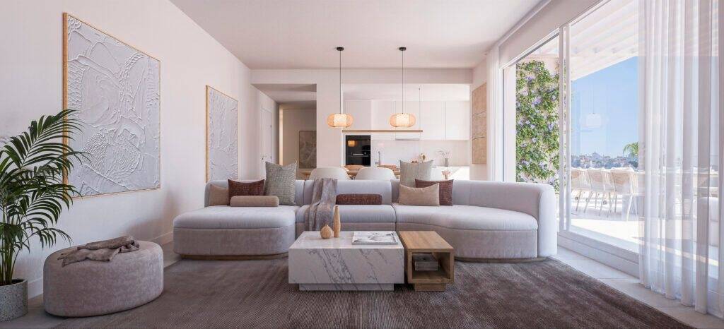 Immobilie in Ahlden - Elegante Residenzen in Estepona: Stilvolles Leben am Golfplatz - Bild 2