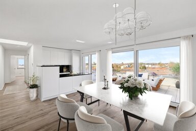 Penthouse zum Kauf provisionsfrei 710.000 € 3 Zimmer 92,4 m² 4. Geschoss Hägleweg 13/1 Friedrichshafen - Nord 2 Friedrichshafen 88045