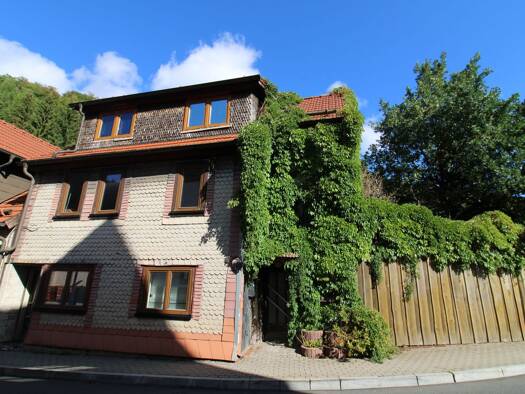 Einfamilienhaus zum Kauf 49.000 € 4 Zimmer 120 m² 119 m² Grundstück frei ab sofort Unterschönau 98587