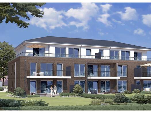 Terrassenwohnung zum Kauf - Erstbezug provisionsfrei als Kapitalanlage geeignet 489.500 € 3 Zimmer 110 m² Georg-Heinrich-Tischbein-Weg 3 Moorhausen Lilienthal 28865
