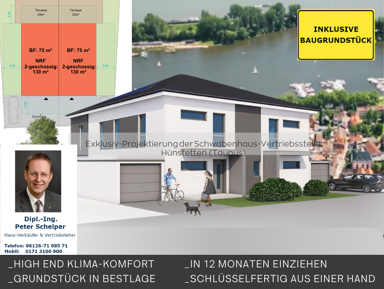 Doppelhaushälfte zum Kauf provisionsfrei 815.000 € 5 Zimmer 130 m² 365 m² Grundstück Schierstein Wiesbaden 65201