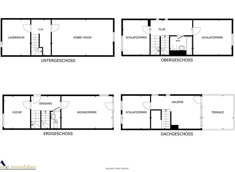 Terrassenwohnung zum Kauf 450.000 € 4 Zimmer 94,8 m² Bergholz-Rehbrücke Nuthetal 14558
