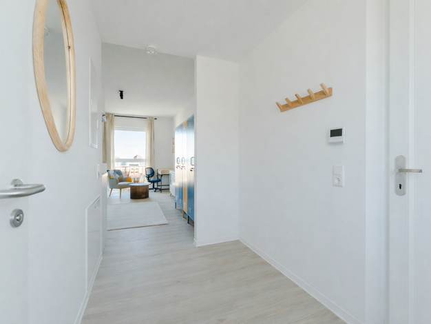 Studio zur Miete - Erstbezug 498 € 1 Zimmer 28,5 m² 1. Geschoss frei ab sofort Hansastraße 22 Alte Neustadt Magdeburg 39106