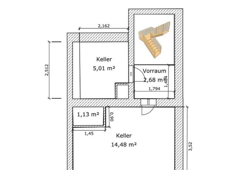 Haus zum Kauf 100.000 € 3 Zimmer 104 m² 145 m² Grundstück Eilenburger Straße 21 Roitzsch Trossin 04880