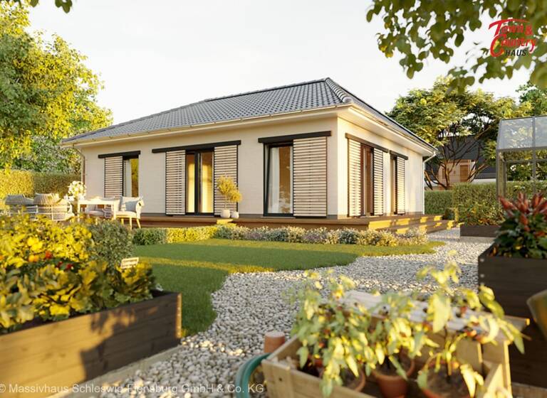 Bungalow zum Kauf provisionsfrei 283.987 € 3 Zimmer 90,8 m²<br/>Wohnfläche 553 m²<br/>Grundstück Neuberend 24879