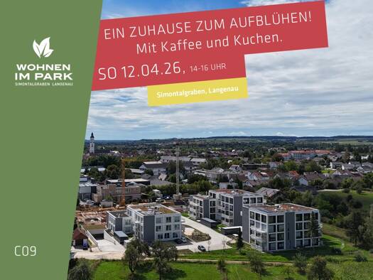 Wohnung zum Kauf - Neubau provisionsfrei 476.900 € 3 Zimmer 91,6 m² 1. Geschoss Am Simontalgraben 23 Langenau 89129