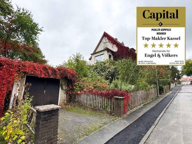 Doppelhaushälfte zum Kauf 385.000 € 7 Zimmer 158 m² 549 m² Grundstück Fasanenhof Kassel 34125