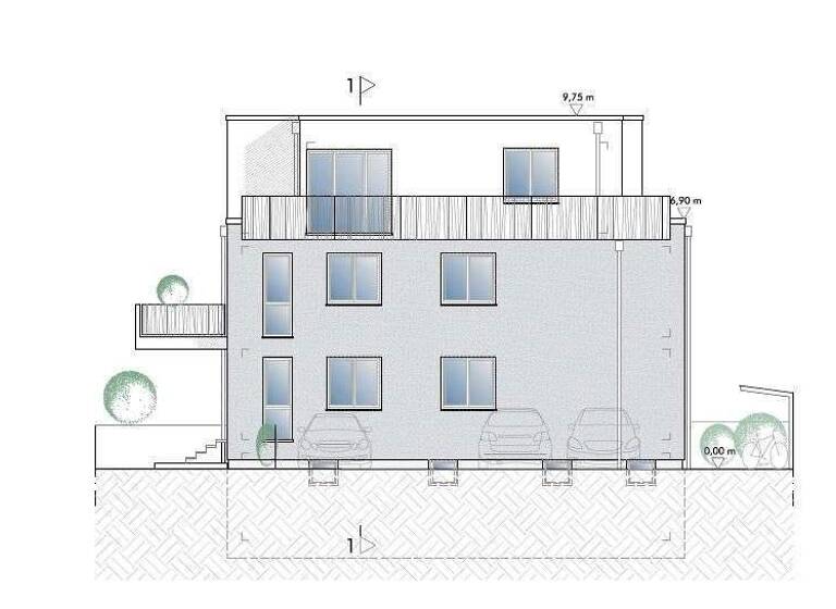 Wohnung zum Kauf - Erstbezug provisionsfrei 399.000 € 3 Zimmer 76,7 m² EG Baiertal Wiesloch 69168